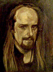 Jens Johansson  portrait in oils